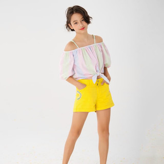 Quần short kaki bé gái