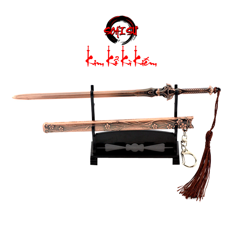 Mô hình Đào Hoa Kiếm 22CM - Triệu Ngọc Chân - Thiếu Niên Ca Hành