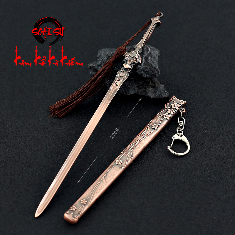 Mô hình Đào Hoa Kiếm 22CM - Triệu Ngọc Chân - Thiếu Niên Ca Hành