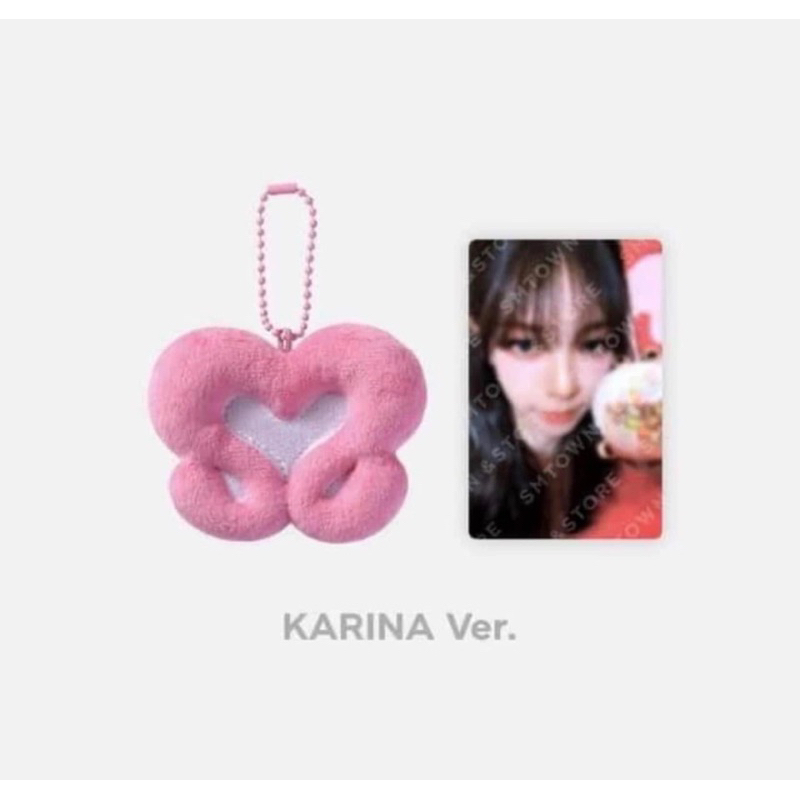 Aespa Pop Up Simbol Keyring Set + thẻ bo góc Karina