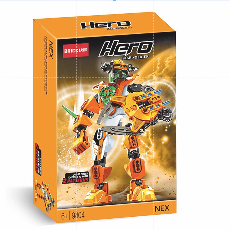 Chiến binh Hero Factory 2.0 đồ chơi lắp ráp