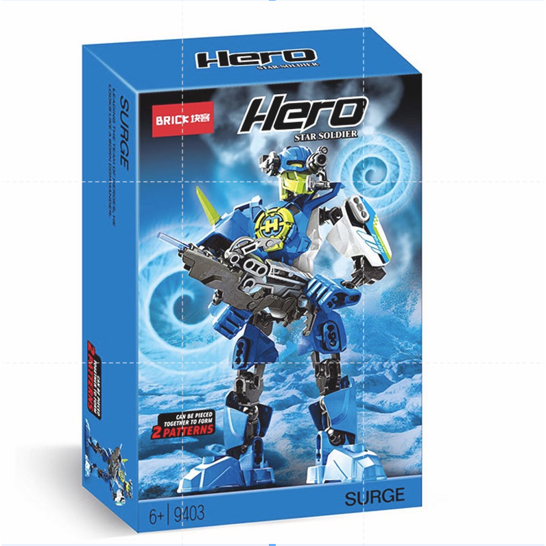 Chiến binh Hero Factory 2.0 đồ chơi lắp ráp