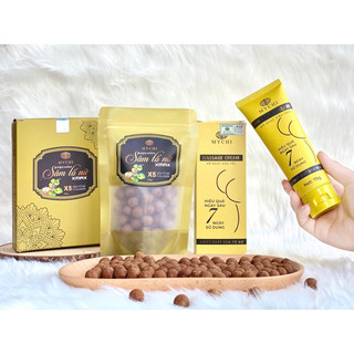 Combo 5h Kẹo Mầm Sâm Tố Nữ Xmax và Kem nở ngực siêu tốc Mychi