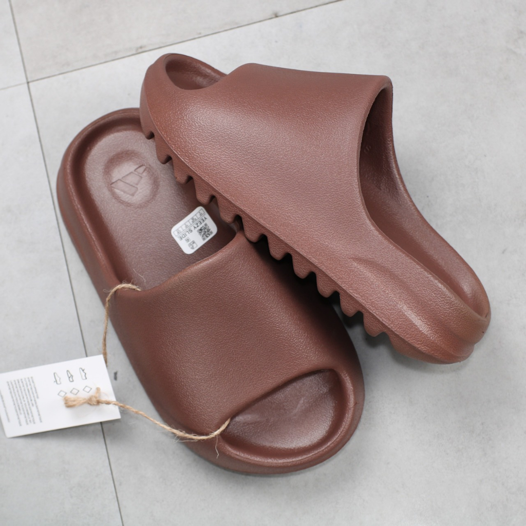 "Chính Hãng" Dép bánh mì nam nữ Yezzy bản vân nhám cao cấp 2023