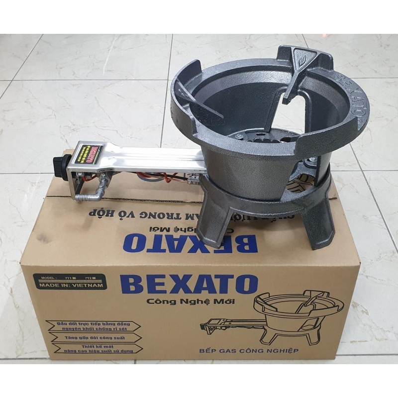 Bếp gas công nghiêp bexato , bếp gas công nghiệp siêu khoẻ , bếp gas 7 kim.