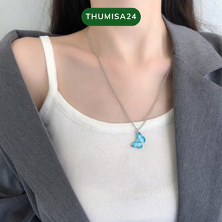 Dây chuyền bướm xanh hàn quốc