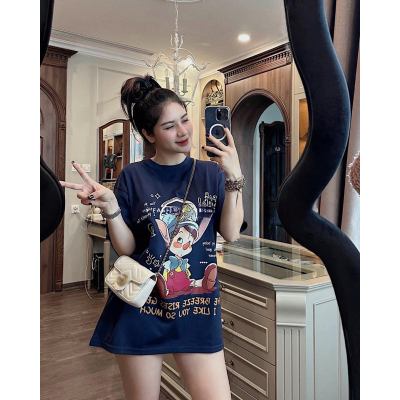 Áo Phông Mặt Hề Tím Than L1