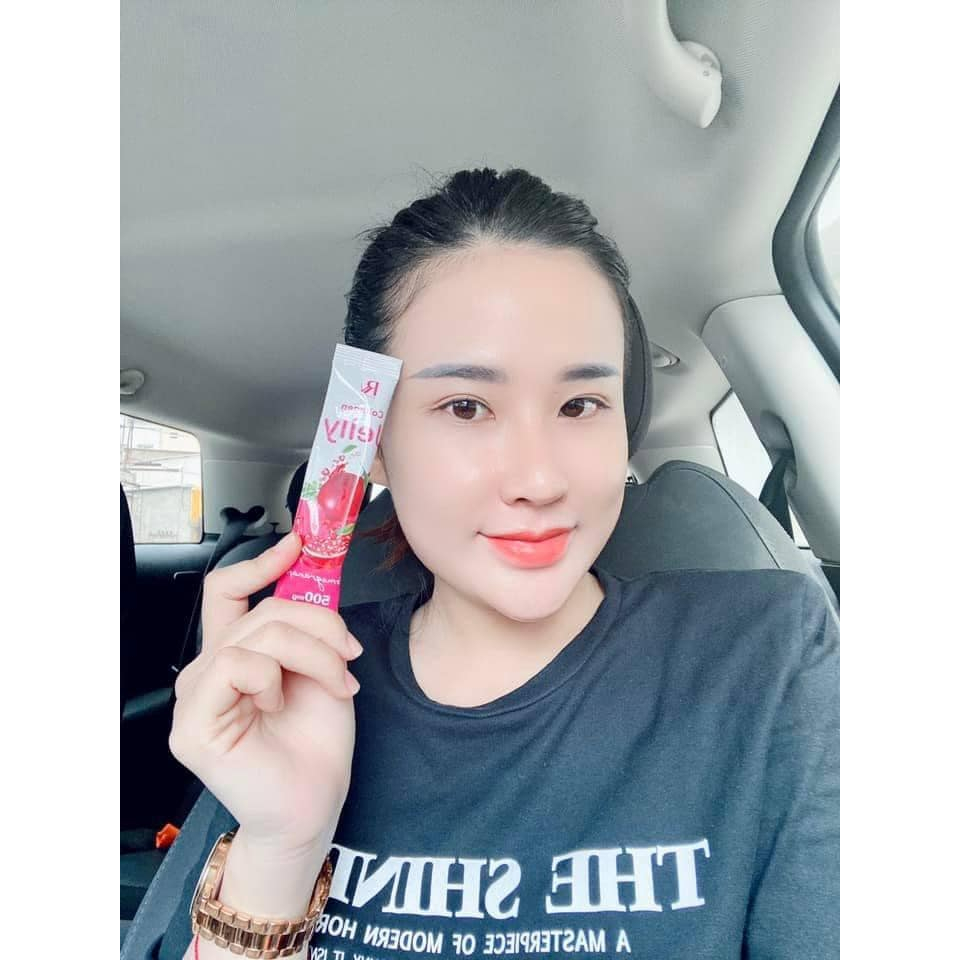 Thạch Lựu Trắng Da Revive Jelly Collagen - Full hộp 7 Gói