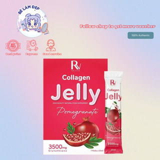 Thạch bổ sung collagen trắng da revive jelly collagen thụy sĩ - full hộp