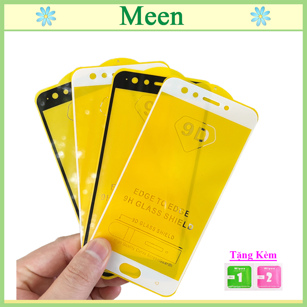 "Kính cường lực Oppo F3 " Full màn hình, Ảnh thực shop tự chụp, tặng kèm bộ giấy lau kính Meen