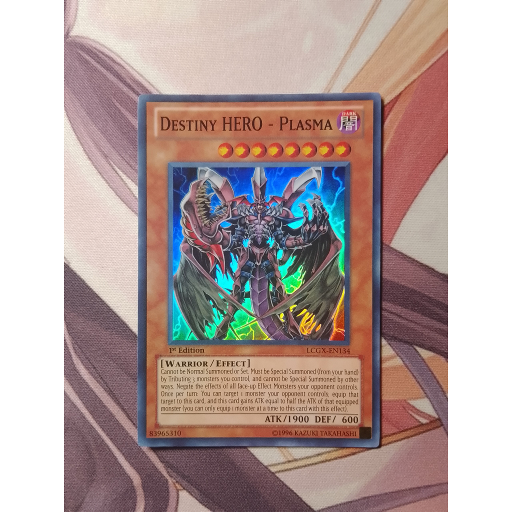 Thẻ Bài Yugioh: Destiny HERO - Plasma LCGX-EN134