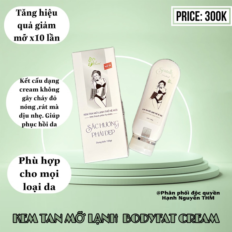 KEM TAN MỠ LẠNH THẾ HỆ MỚI