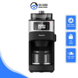 Máy pha cà phê tự động panasonic nc-a701, máy pha cafe, espresso, cappuccino, kết hợp máy xay, nhập eu, bh 12 tháng