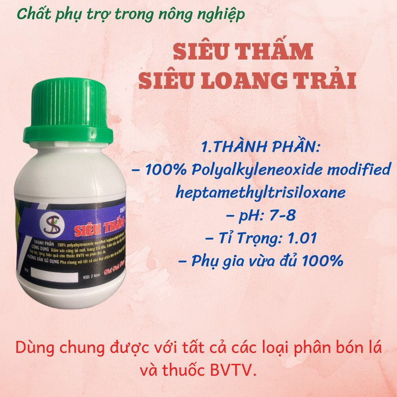 CHẤT BÁM DÍNH Siêu Thấm, Siêu Loang Trải Đậm đặc Gấp 2 Lần