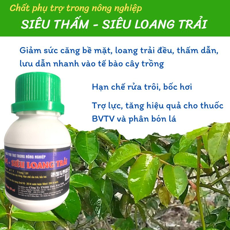 CHẤT BÁM DÍNH Siêu Thấm, Siêu Loang Trải Đậm đặc Gấp 2 Lần