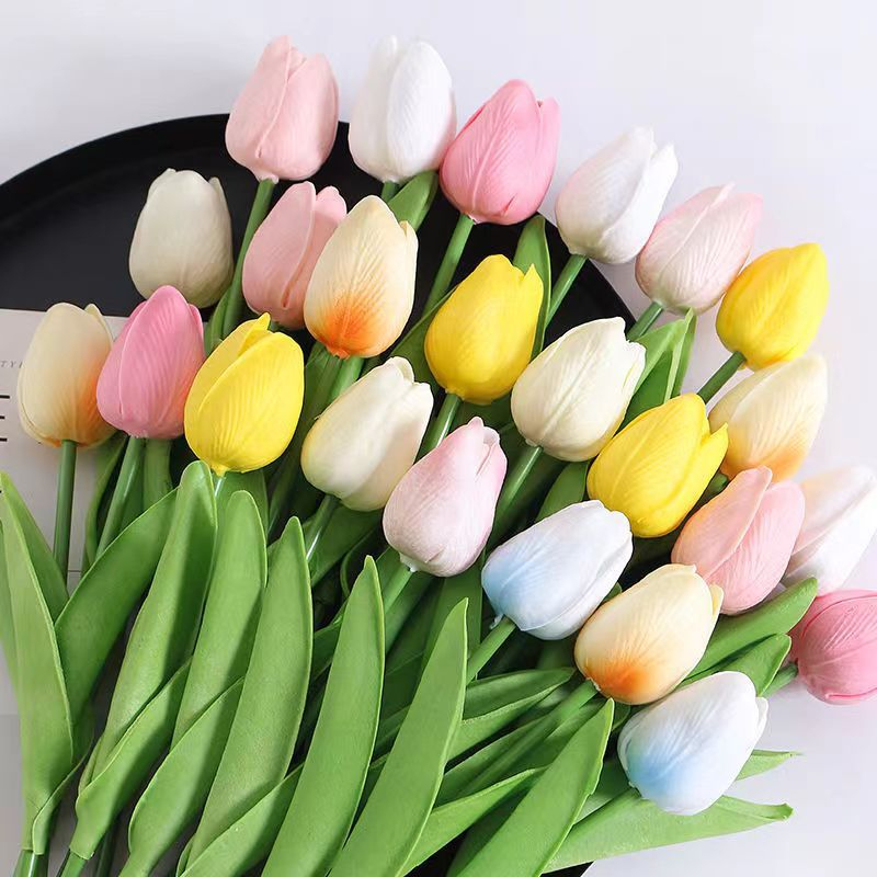 Hoa Tulip trang trí bánh sinh nhật, hoa Tulip trang trí Decor | BigBuy360 - bigbuy360.vn