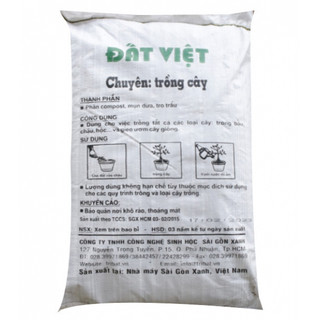 2kg lẻ ĐẤT SẠCH trồng cây Đất Việt