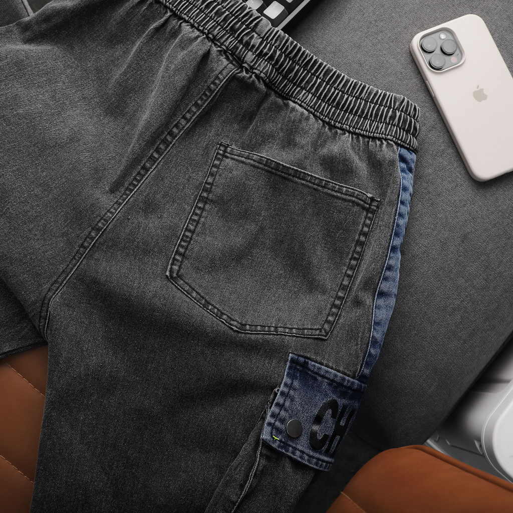 Quần Jogger Jeans Dylen MK CLEVER Vải jeans dày dặn, mềm mịn, Form dáng thể thao, khỏe khoắn, thời thượng