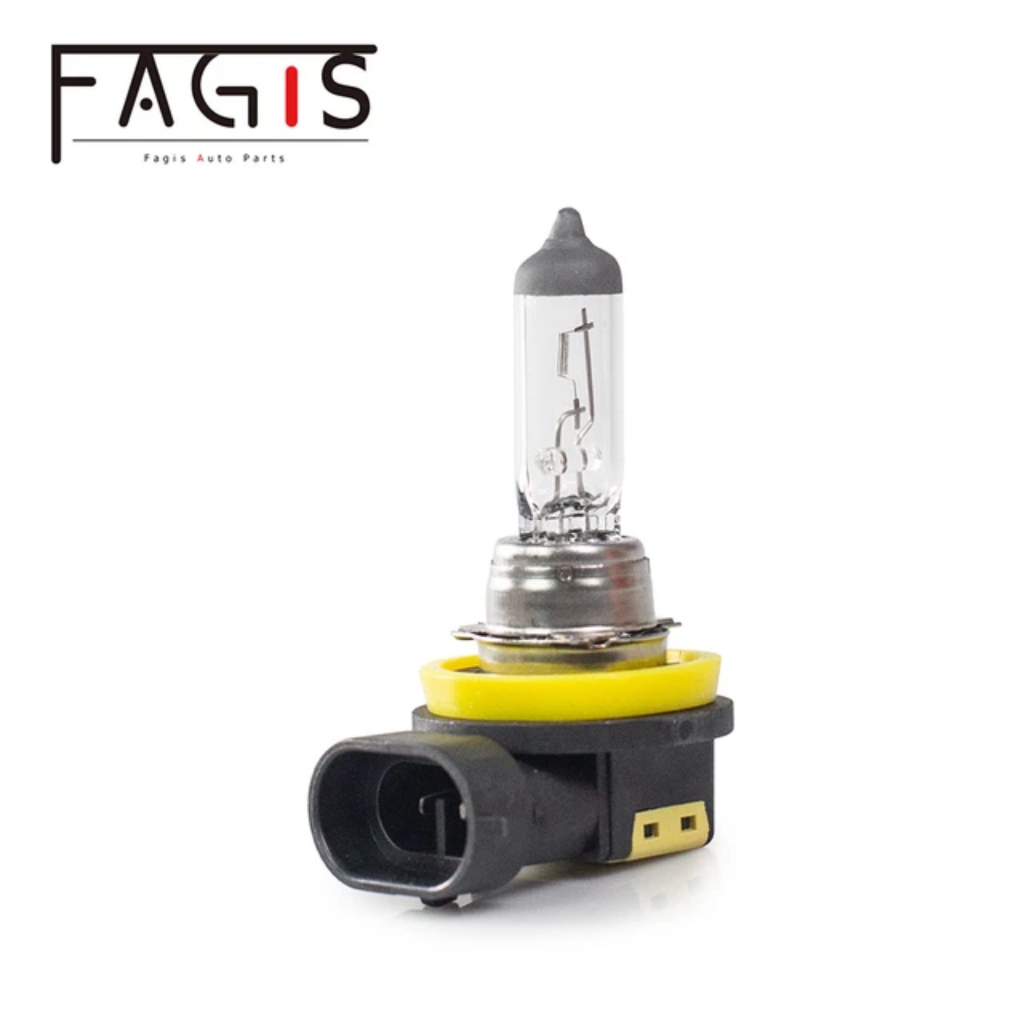 Đèn Pha Ô Tô Fagis H8 Halogen 12V 55W cho xe con và 24V 55W cho xe tải, Bóng Đèn Halogen Tự Động