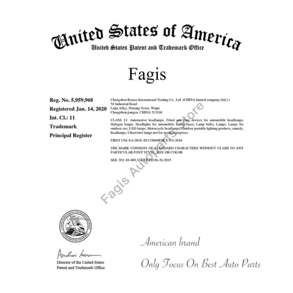 Đèn Pha Ô Tô Fagis H4 Halogen 12V 55W cho xe con và 24V 55W cho xe tải, Bóng Đèn Halogen Tự Động