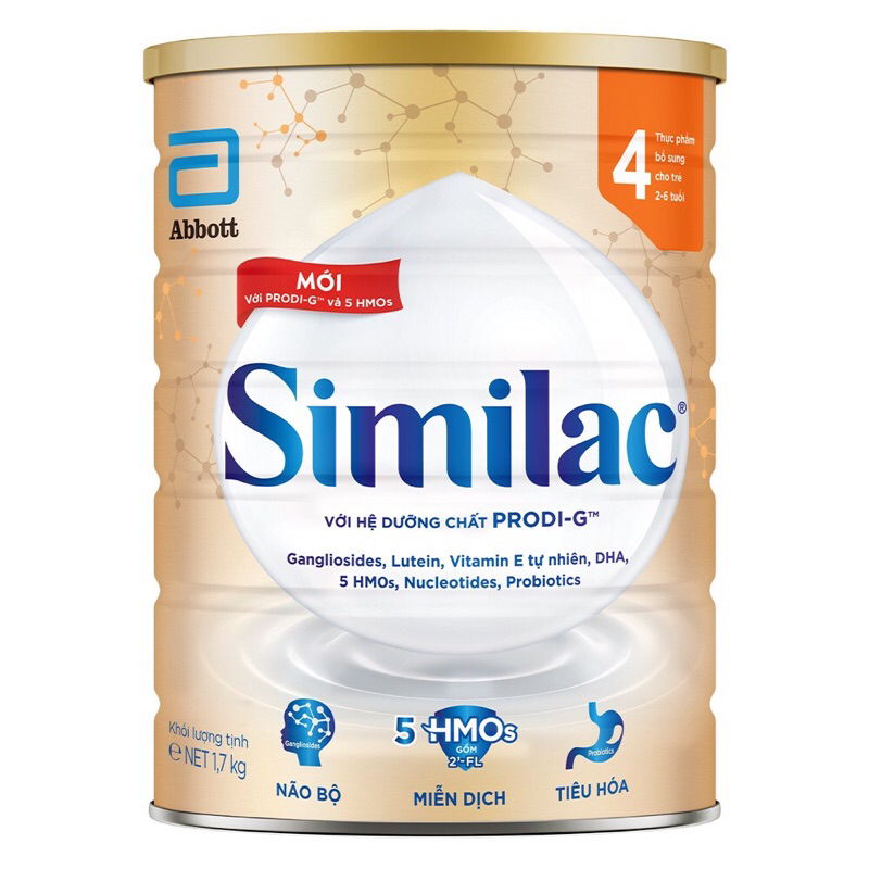 Sữa Similac 5HMO số 4 1,7kg