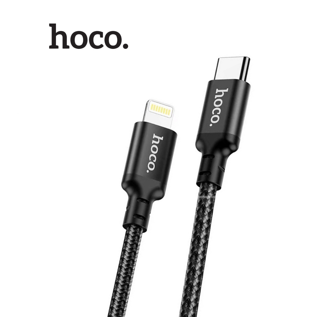 Cáp sạc PD20W Hoco X14 truyền dữ liệu cho 12/13/14 ,dây bọc dù siêu bền chống đứt , dài 3M