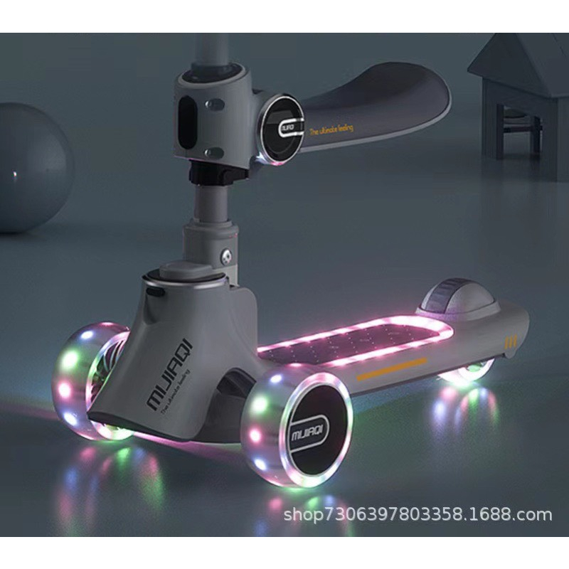 Xe Trượt Scooter 2in1 Cho Bé. Xe  trượt có đèn nhạc