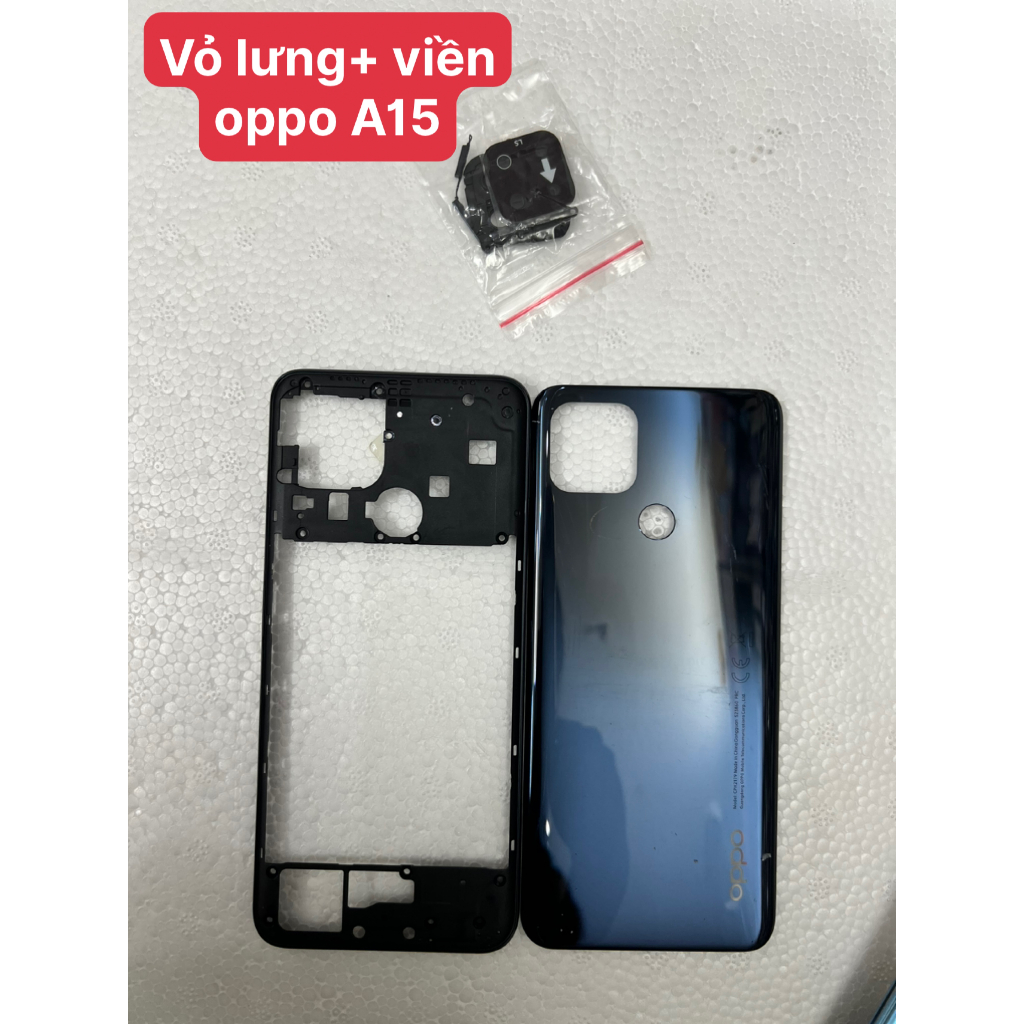 Vỏ lưng + viền A15/A15s oppo