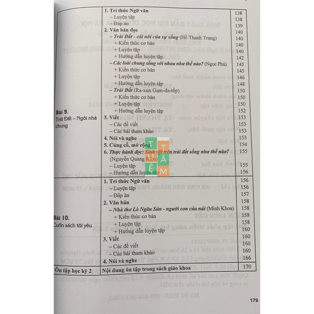 Sách - Bài tập phát triển năng lực Ngữ Văn 6 tập một và tập hai