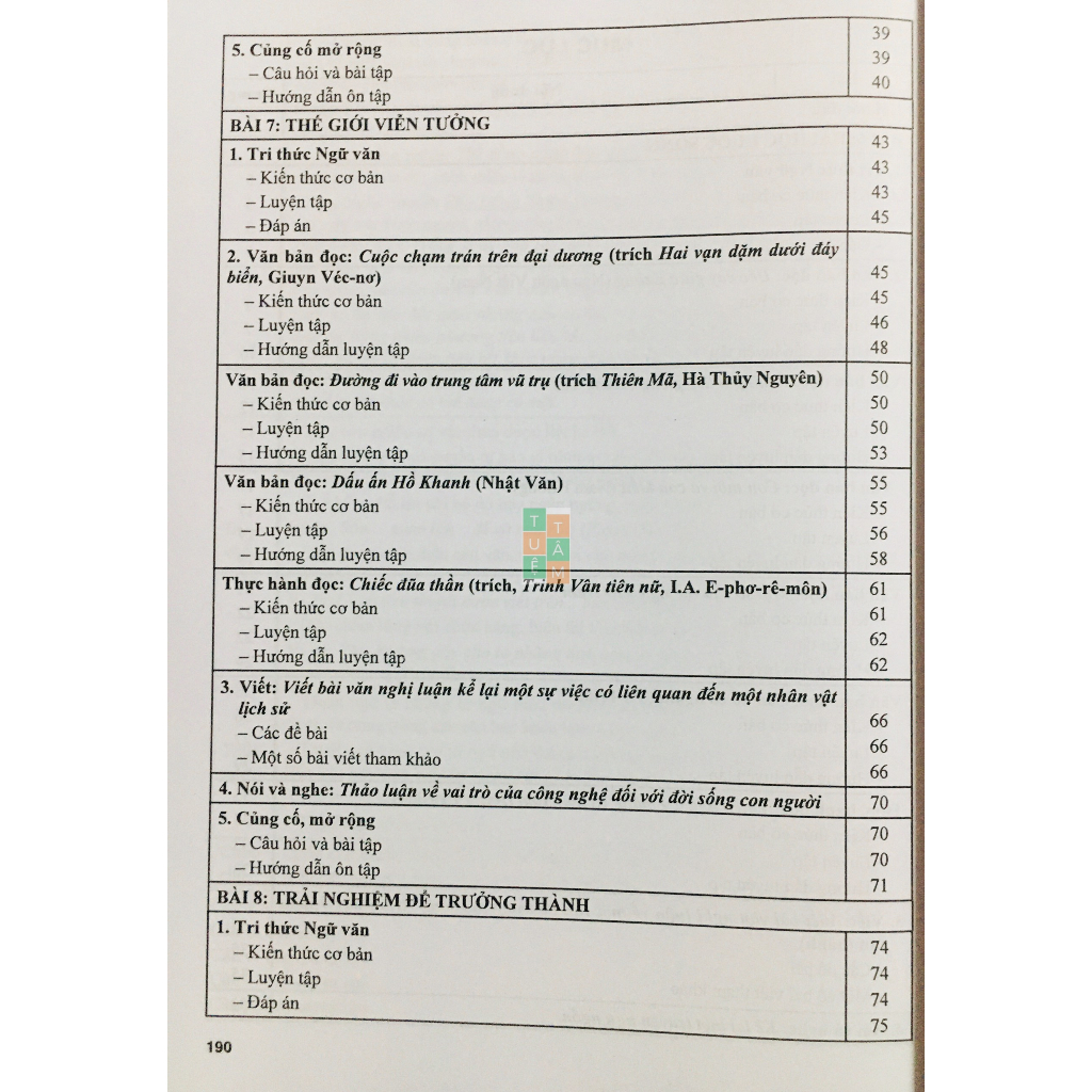 Sách - Bài tập phát triển năng lực Ngữ Văn 7 tập một và tập hai