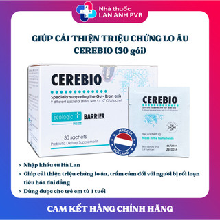 CEREBIO - Giúp cải thiện triệu chứng lo âu, trầm cảm người bị rối loạn tiêu hóa dai dẳng.