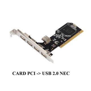 Card pci to usb nec pci ra 5 cổng usb