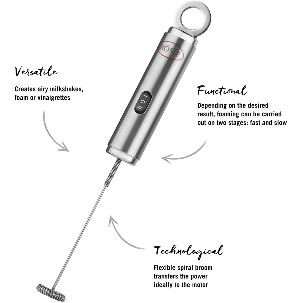 Máy Đánh Sữa Tạo Bọt Cà Phê Rösle 12961 Nhập Khẩu Đức