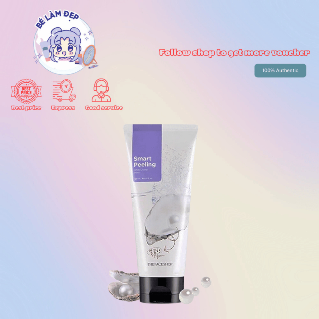 Tẩy Tế Bào Chết Trắng Da The Face Shop Smart Peeling White Jewel 120ml