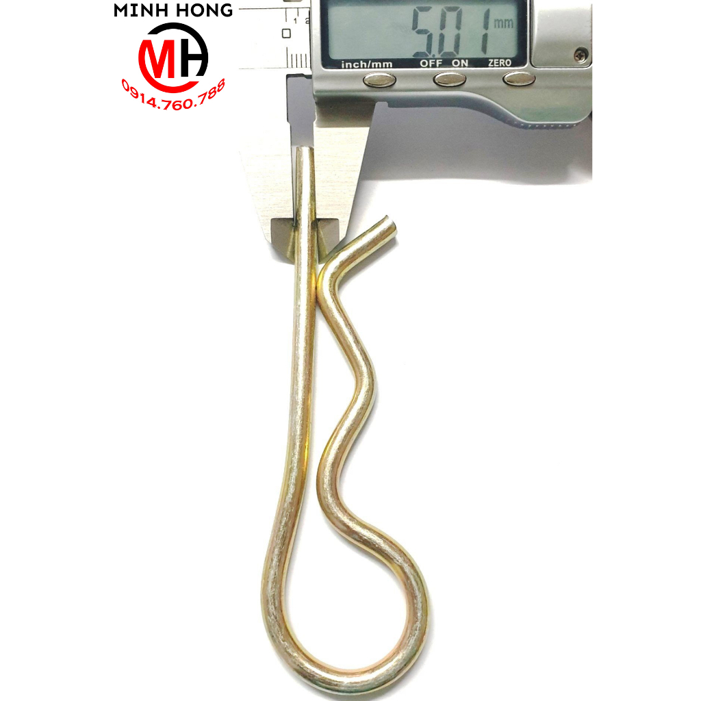 02 Chốt R  5mm x dài 97mm