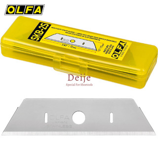 Lưỡi dao không gỉ Nhật OLFA SKB-2S/10B (hộp 10 lưỡi)