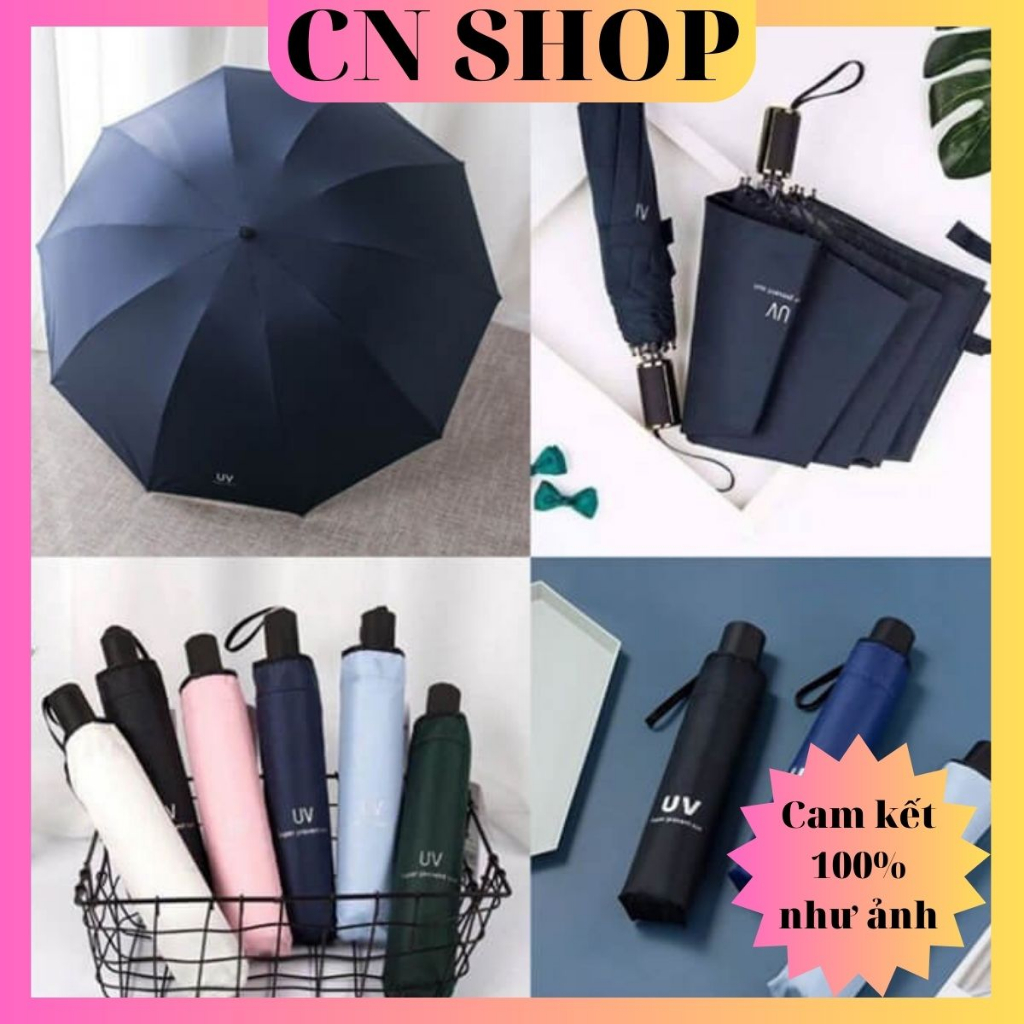 Dù UV Gấp Gọn Chống Tia UV, Ô Che Mưa Che Nắng Tiện Lợi Chất Lượng