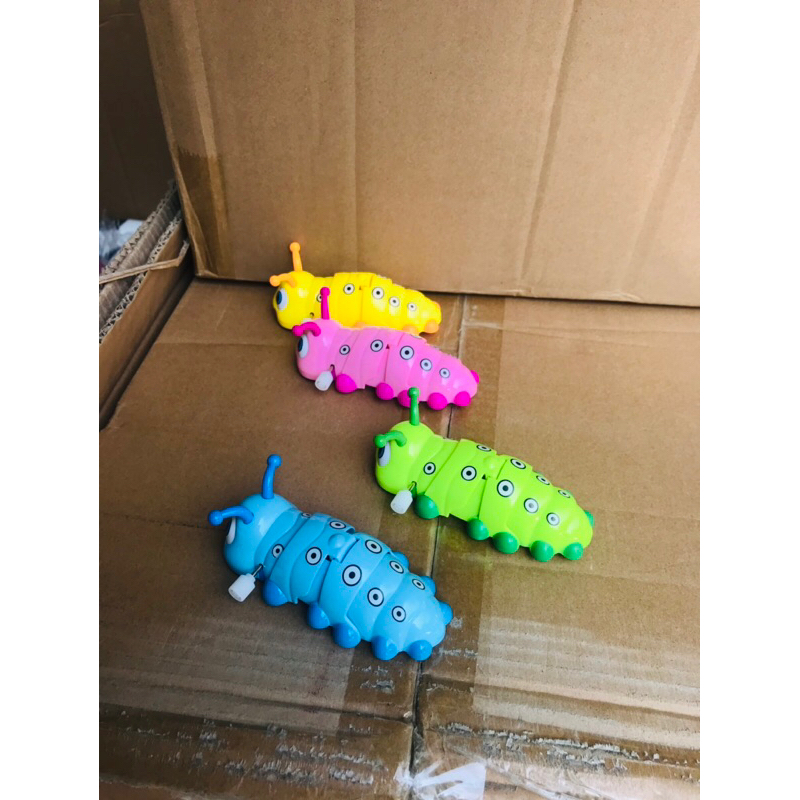 Đồ chơi con sâu vặn cót đa sắc màu đồ chơi giải trí thú vị cho bé. Hàng Có Sẵn