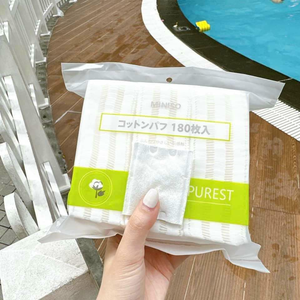 BÔNG TẨY TRANG MINISO 1000-180 MIẾNG