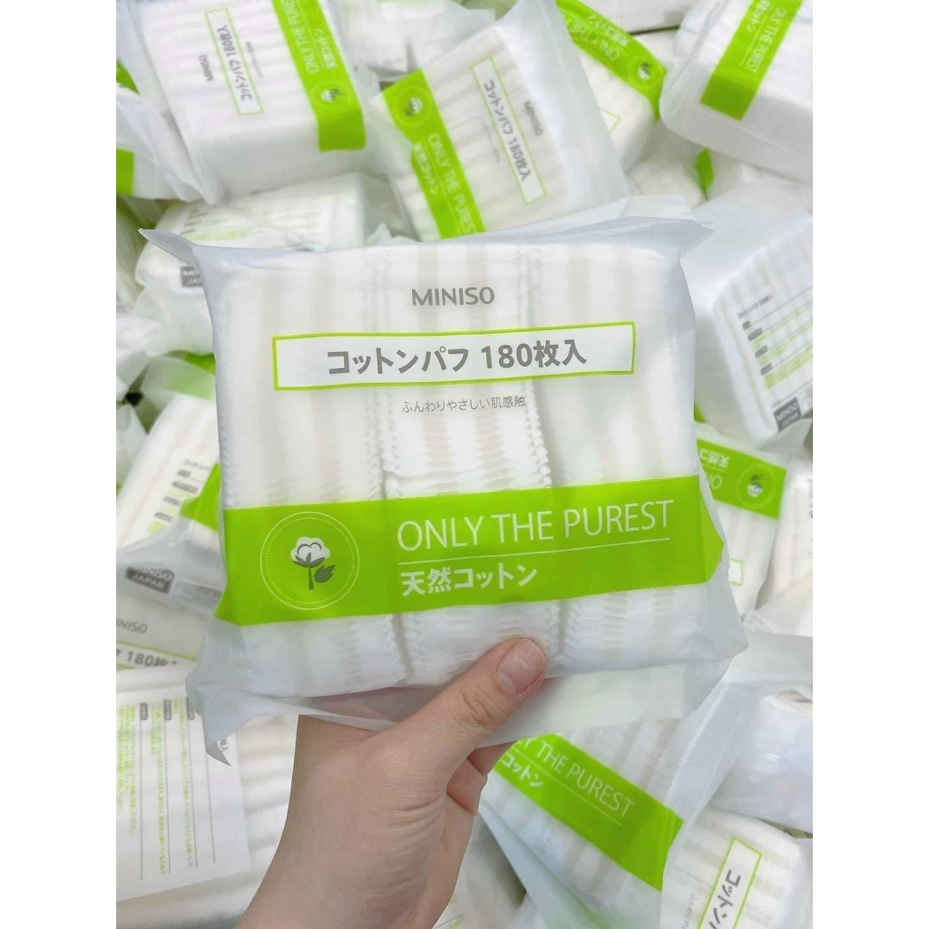 BÔNG TẨY TRANG MINISO 1000-180 MIẾNG