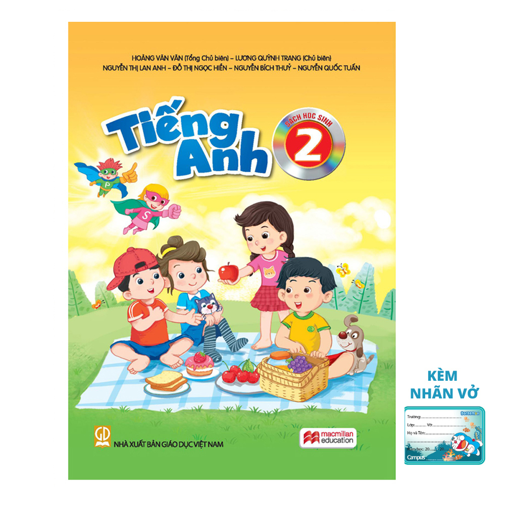 Sách - Tiếng Anh Lớp 2 Tái Bản Mới Nhất