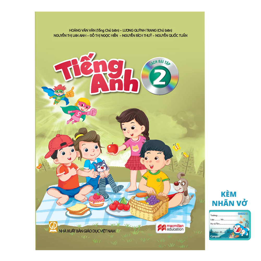 Sách - Tiếng Anh Lớp 2 Tái Bản Mới Nhất