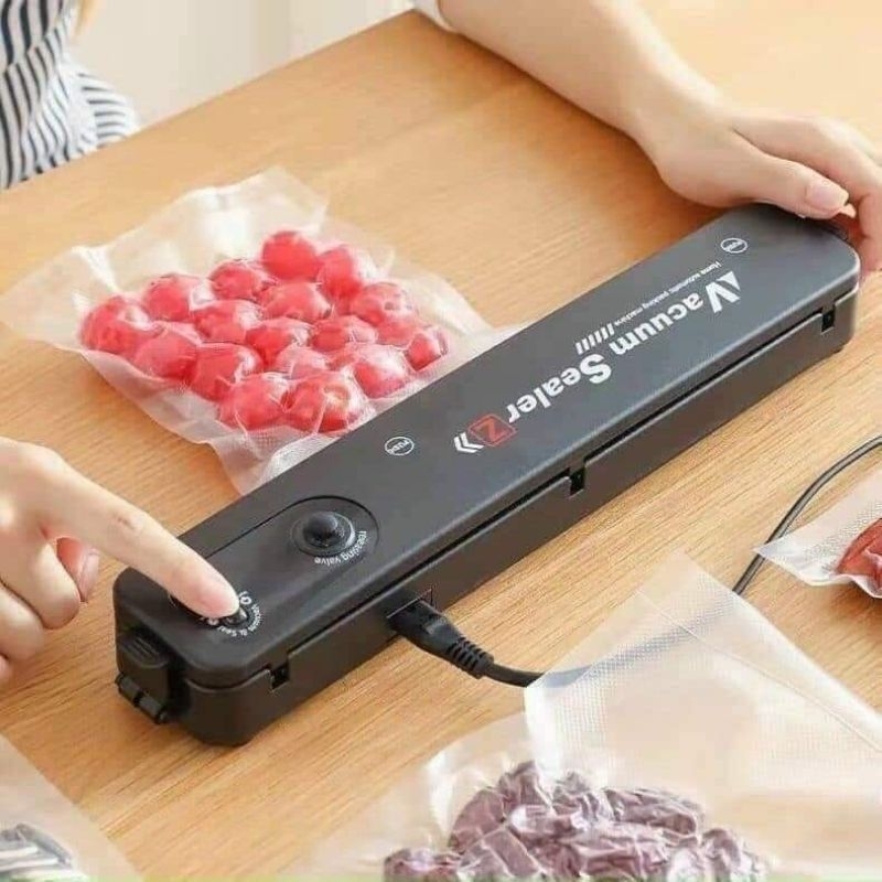 Máy hút chân không thực phẩm cao cấp, đóng gói hàn miệng túi gia đình siêu tiện lợi