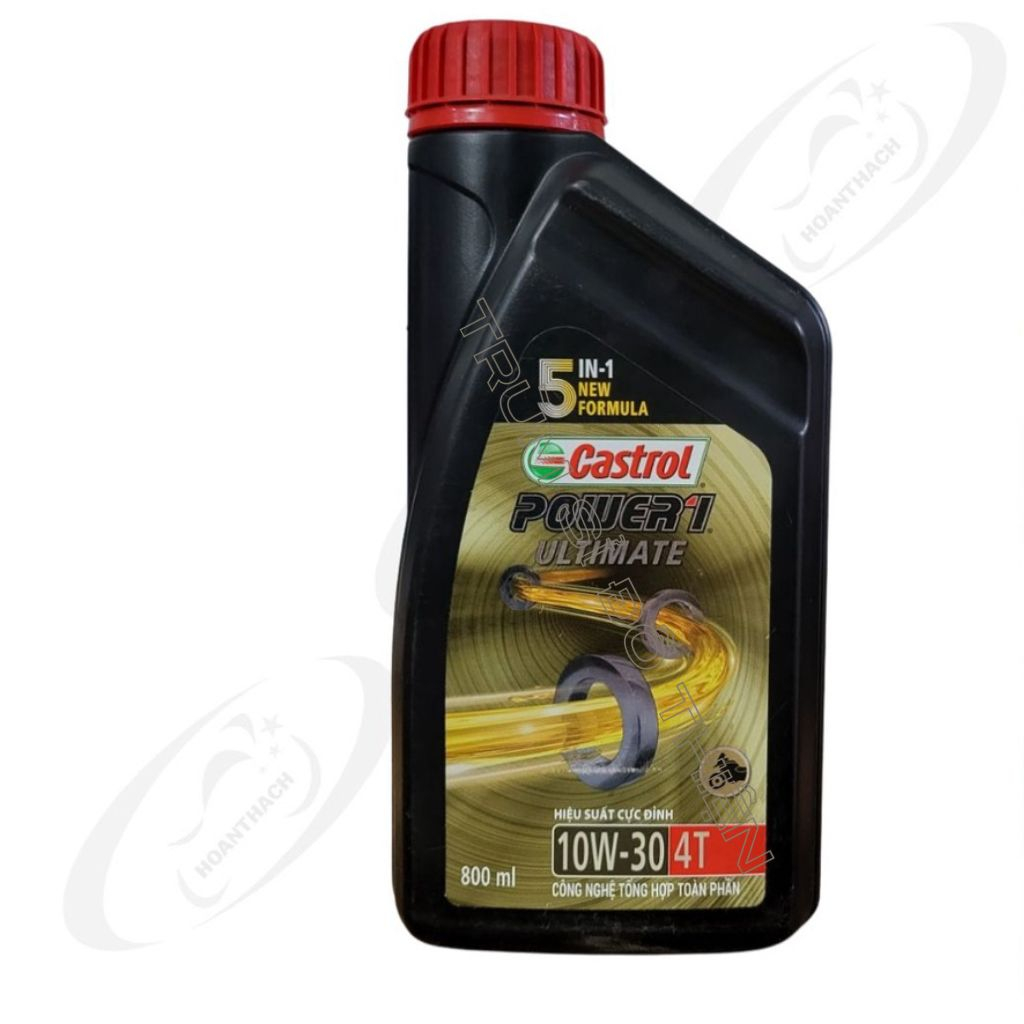 Dầu Nhớt Xe Số Castrol Power1 Ultimate 4T 10W-30 Chai Đen Mới 2021 HOANTHACH Trùm Sỉ Đỗ Thiện