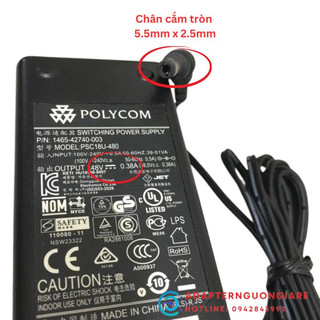 Bộ nguồn cho điện thoại IP Phone Polycom 48V