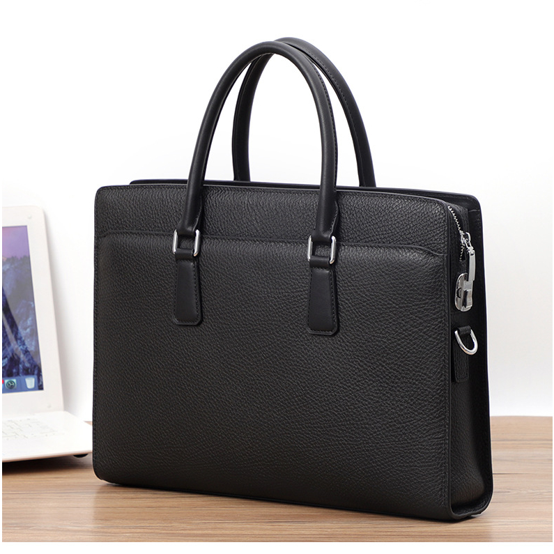 Cặp da nam công sở da bò miếng