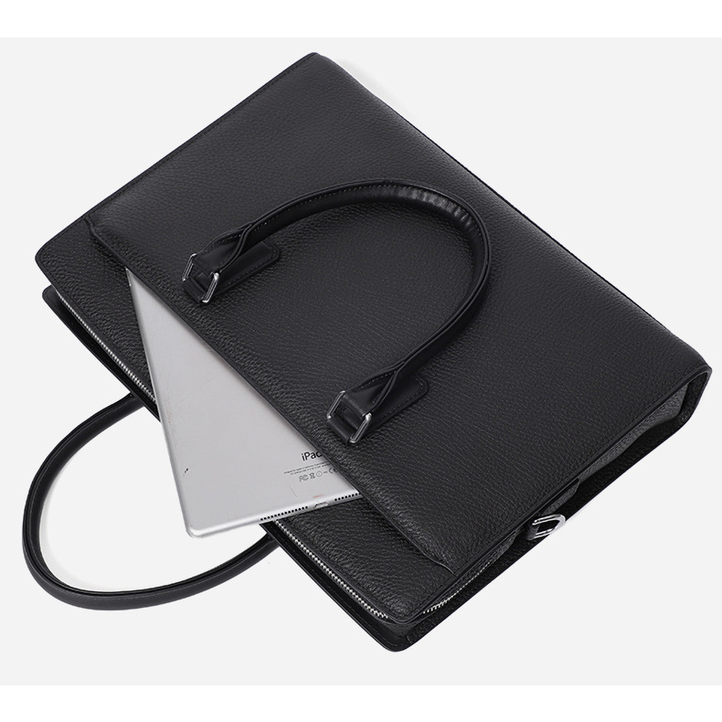 Cặp da nam công sở da bò miếng