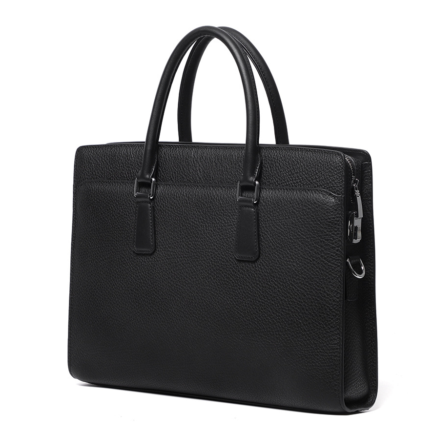 Cặp da nam công sở da bò miếng