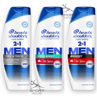 Head&shoulders gội xả 2 in 1 cho nam dung tích 370ml - hàng mỹ