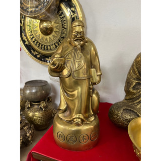 Tượng quan viên Quản thần tài giữ của cao 30cm